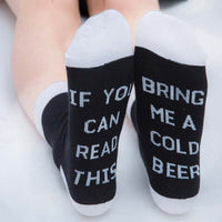 Printed Quote Socks