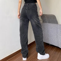 Casual Loose Straight Jeans