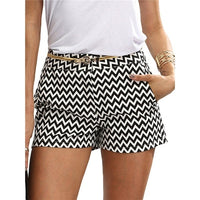 Geometric Print Shorts