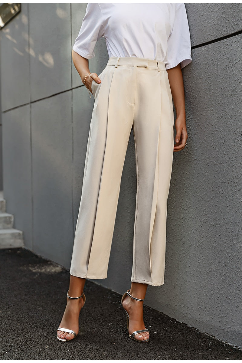 High Street Pleated Pants