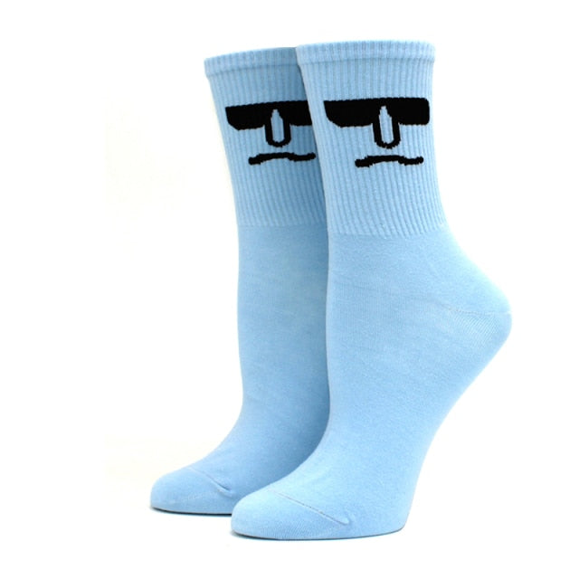 Emoji Cartoon Funny Socks