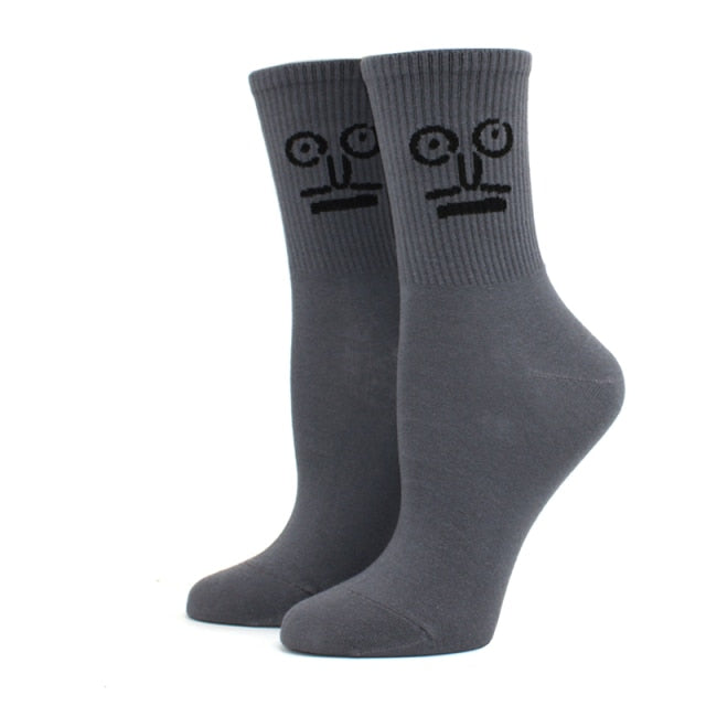 Emoji Cartoon Funny Socks