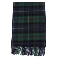 Plaid Wool Scarf