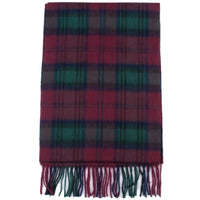 Plaid Wool Scarf