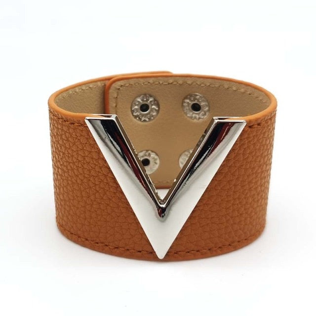 Crack Leather Bracelet