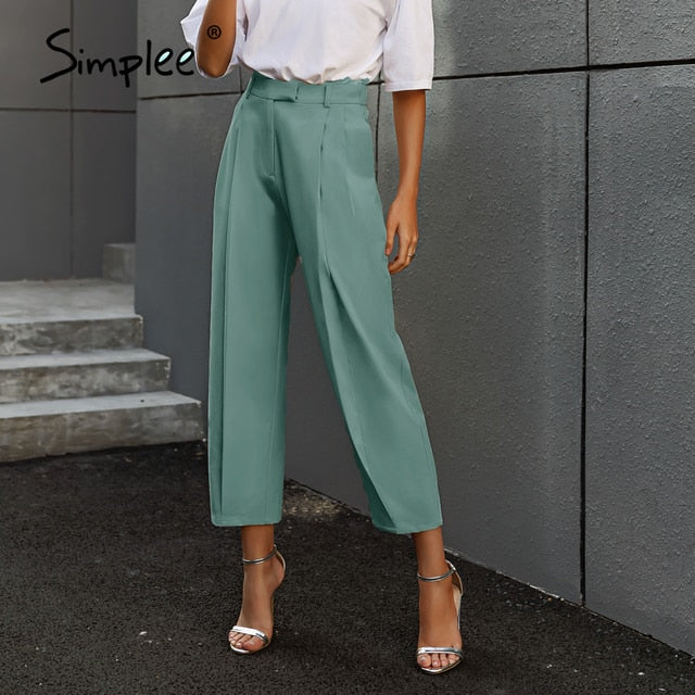 High Street Pleated Pants