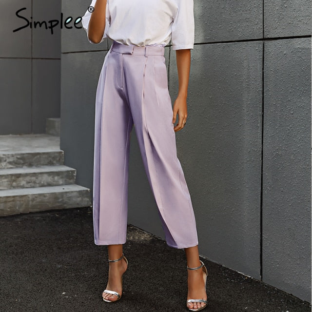 High Street Pleated Pants