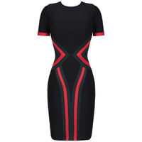 Color Block Bandage Dress