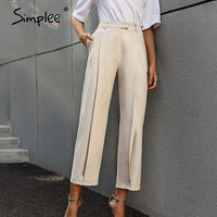 High Street Pleated Pants