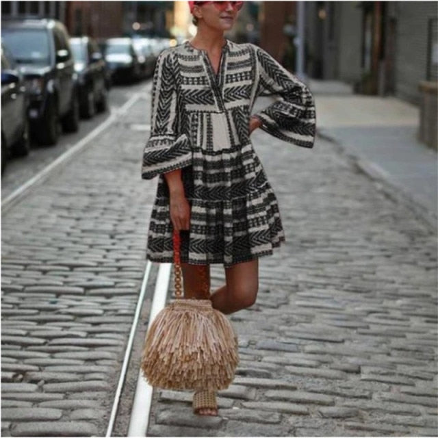 Boho Style Beach Dress