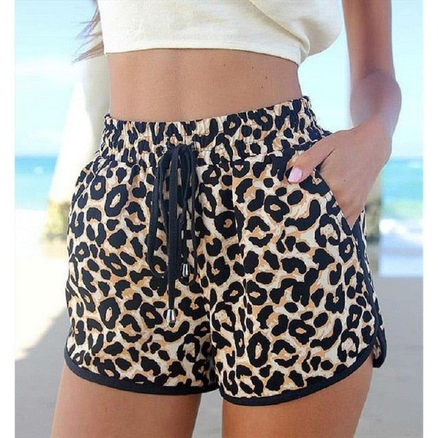 Geometric Print Shorts