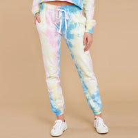 Tie Dye Printed Pencil Pants