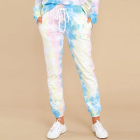 Tie Dye Printed Pencil Pants