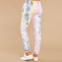 Tie Dye Printed Pencil Pants