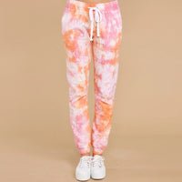 Tie Dye Printed Pencil Pants