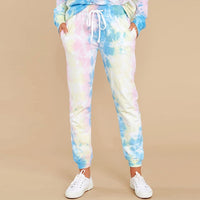 Tie Dye Printed Pencil Pants