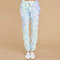 Tie Dye Printed Pencil Pants