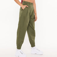 Pleated Cargo Pants