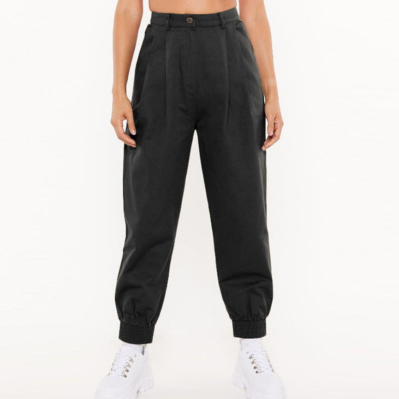 Pleated Cargo Pants