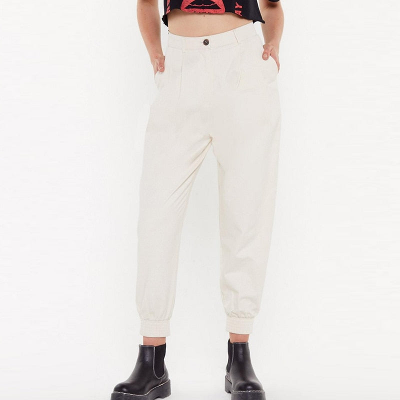 Pleated Cargo Pants