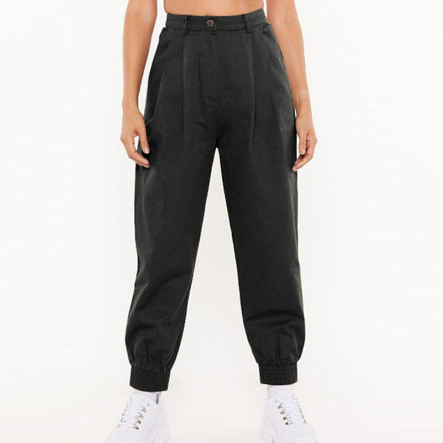 Pleated Cargo Pants