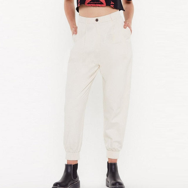 Pleated Cargo Pants