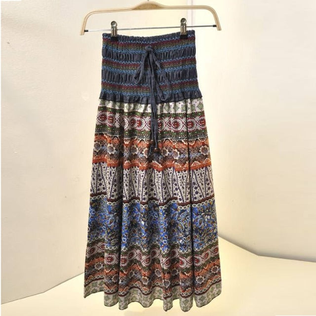 Bohemian Women Long Skirt