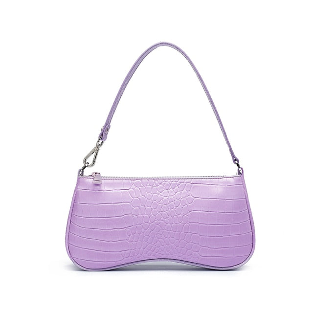 Retro Alligator Pattern Handbag