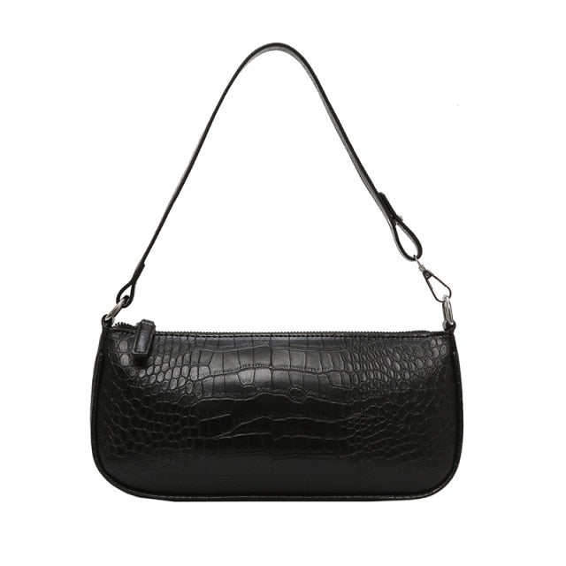 Retro Alligator Pattern Handbag