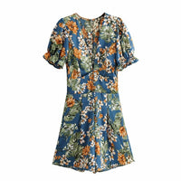 Boho Style Floral Playsuit