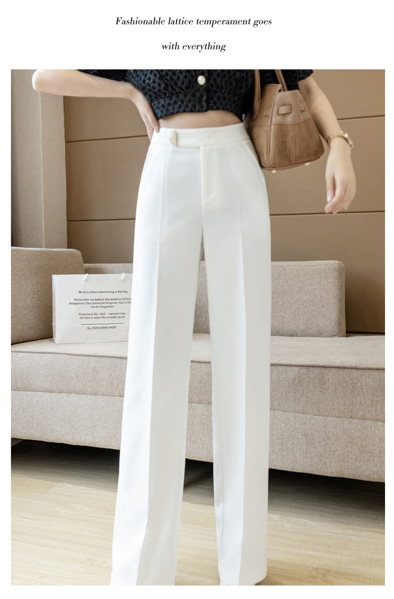 Chiffon Office Pants