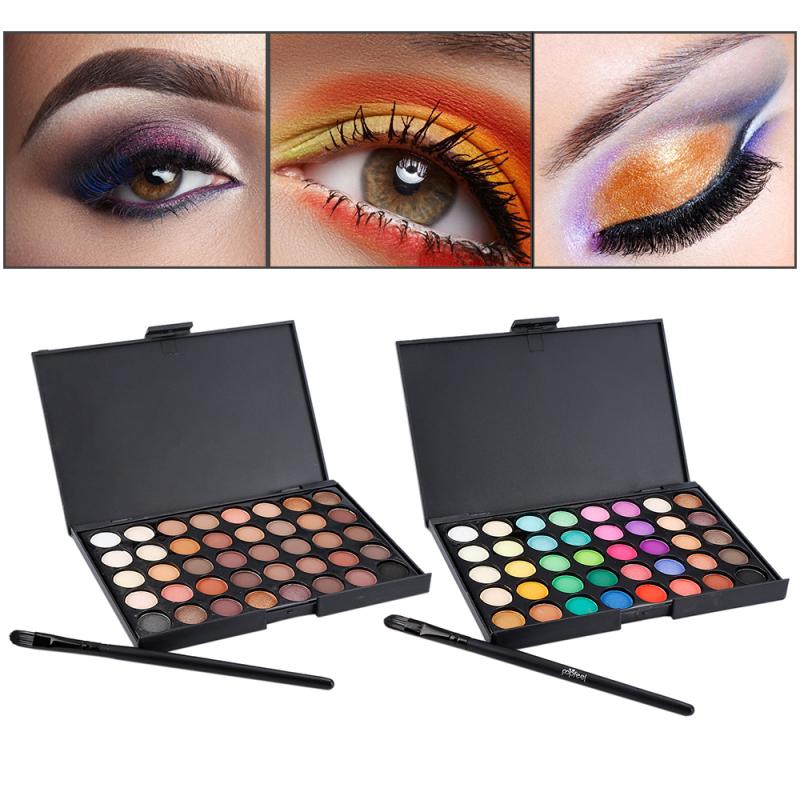 40 Color Pigmented Eye Shadow Palette