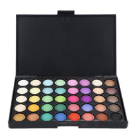 40 Color Pigmented Eye Shadow Palette