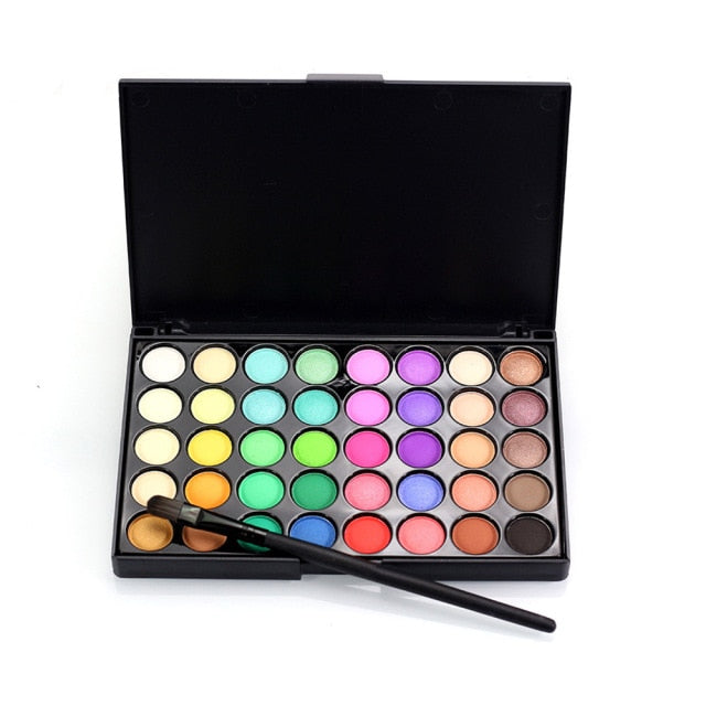 40 Color Pigmented Eye Shadow Palette