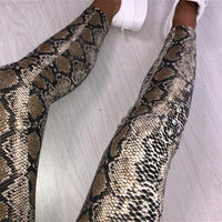 Snake Printed Leggings