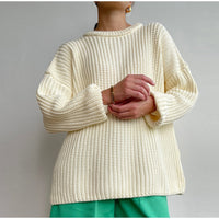 O-Neck Knitted Sweater