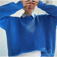 O-Neck Knitted Sweater