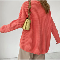 O-Neck Knitted Sweater