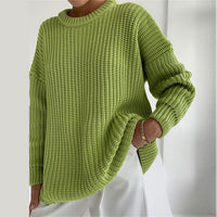 O-Neck Knitted Sweater