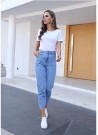 High Waist Denim Jeans