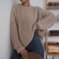 O-Neck Knitted Sweater