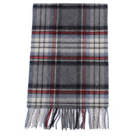 Plaid Wool Scarf