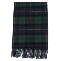 Plaid Wool Scarf