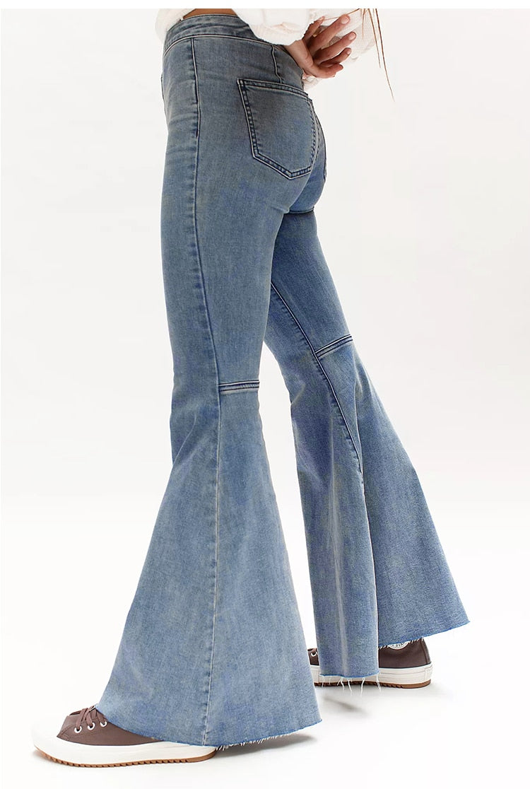 Stretch Flared Jeans