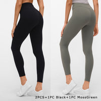 Casual Plain Workout Leggings