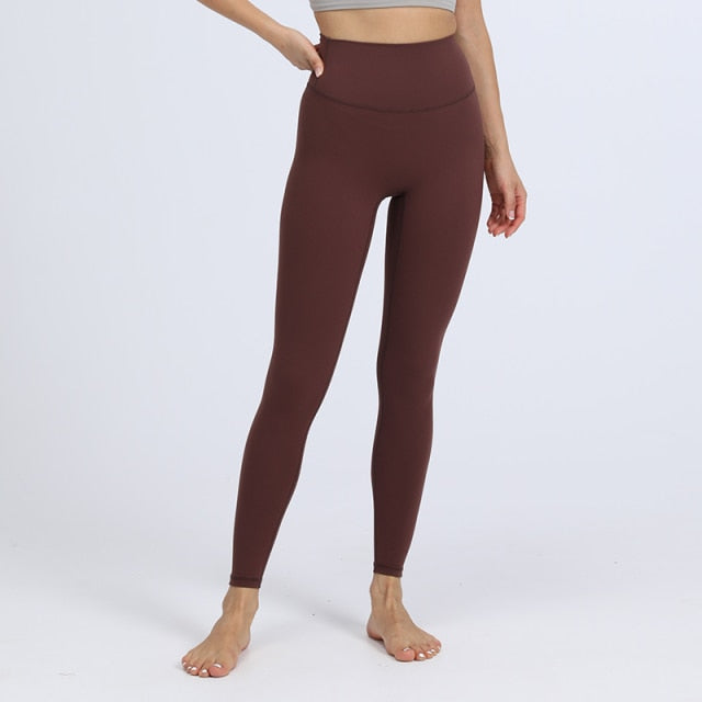 Casual Plain Workout Leggings