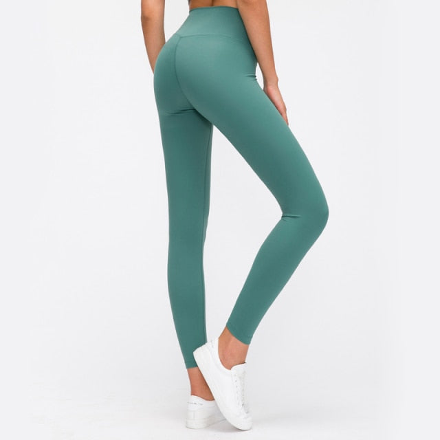 Casual Plain Workout Leggings