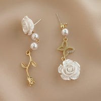 Trendy Elegant Big Simulated Pearl Earrings