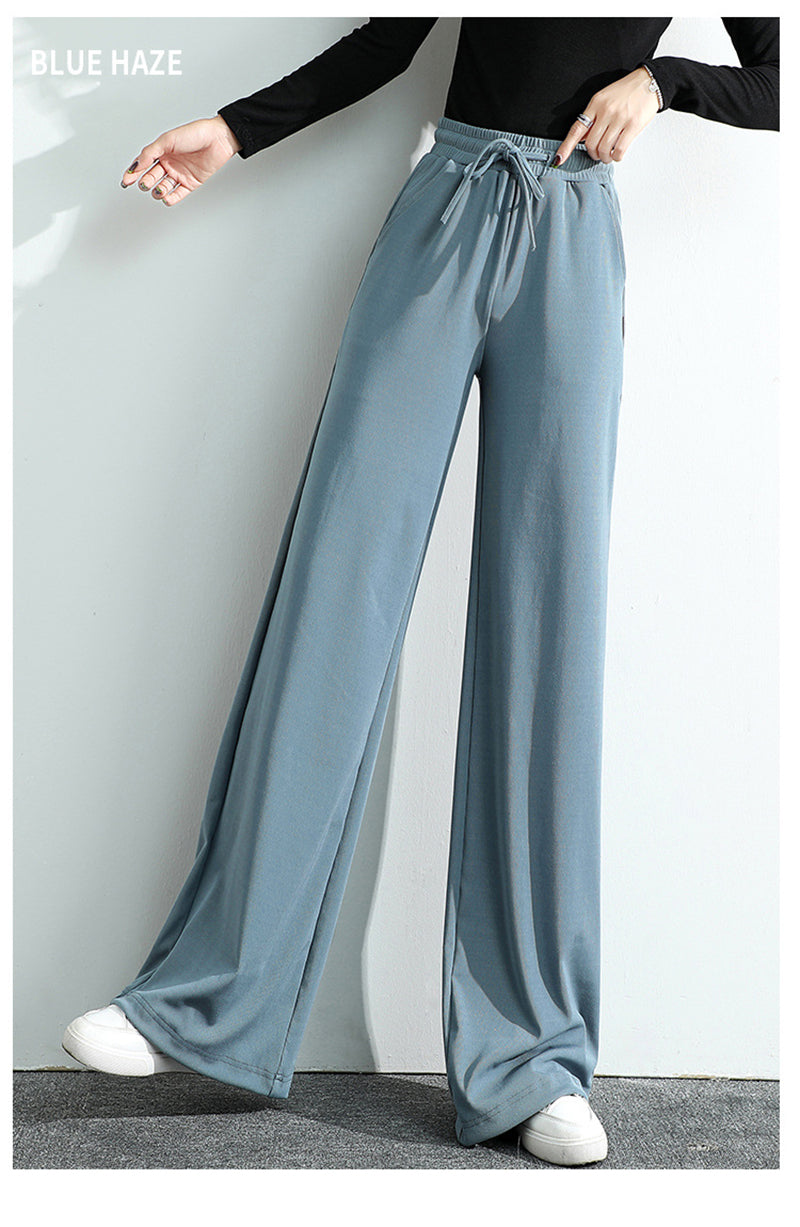 Elastic Waist Classic Pants