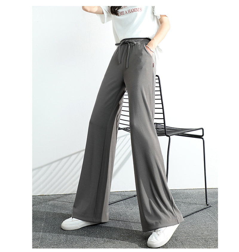 Elastic Waist Classic Pants